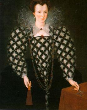 馬庫斯 il 喬凡 吉爾哈特 Portrait of Mary Rogers 馬庫斯 il 喬凡 吉爾哈特 Portrait of Mary Rogers